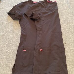 Heartsoul Grey Scrub Tops *bundle of 2*